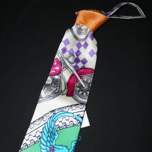 Men's Tie 100% Silk Made In Italy